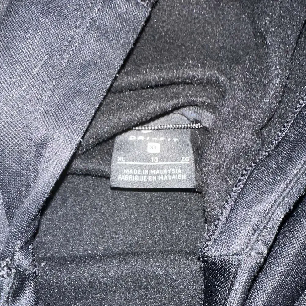 Nike Boys Therma-FIT Pullover Hoodie Black/White Size‎ XL Boys